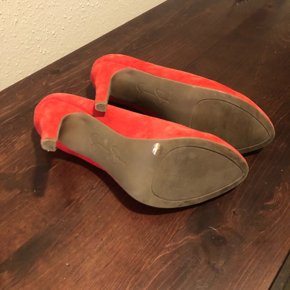 Jessica Simpson Red Heels 👠 - Picture 5 of 5
